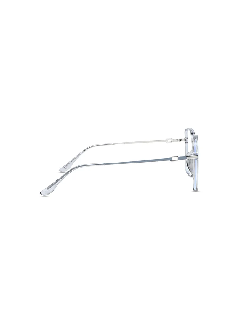 fastrack Grey Square  Rimmed Eyeglasses