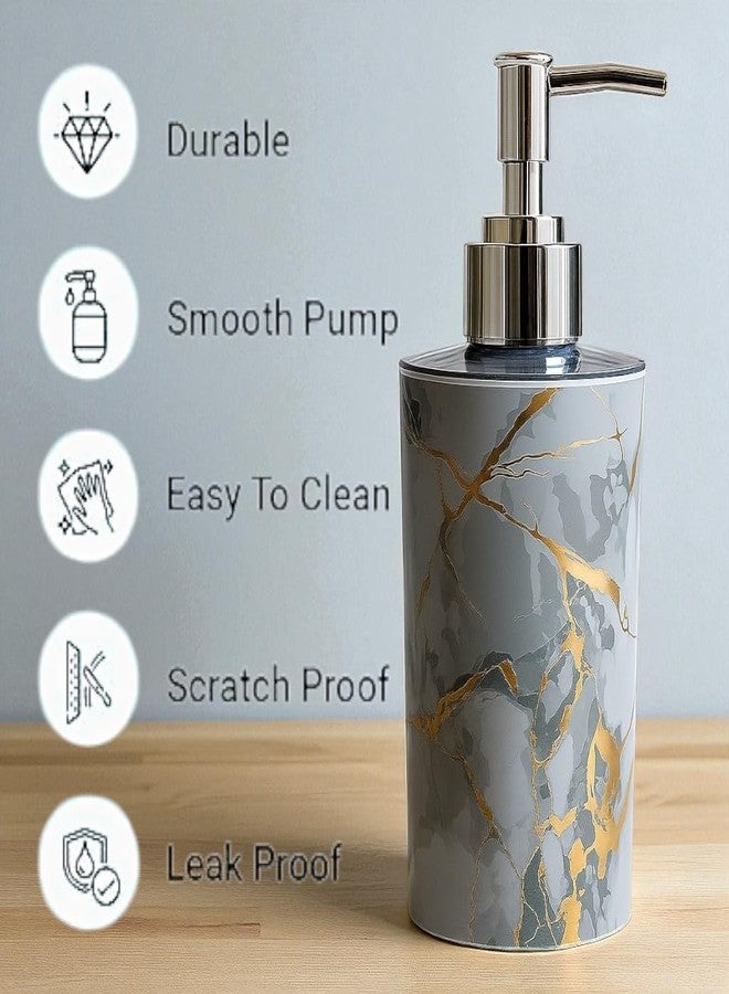 LAGET® Soap Dispenser, Durable Refillable Containers for Liquid Soap, Shampoo, Oils 350ml (2 Pcs) - Image 2