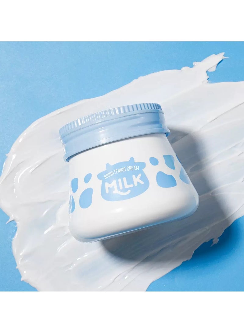 لايكو كريم تفتيح البشرة النباتي بالحليب، يرطب بعمق، يلين البشرة، لطيف بشكل طبيعي، مناسب لجميع أنواع البشرة - غير دهني، غير مُجرب على الحيوانات 55غ - Image 1