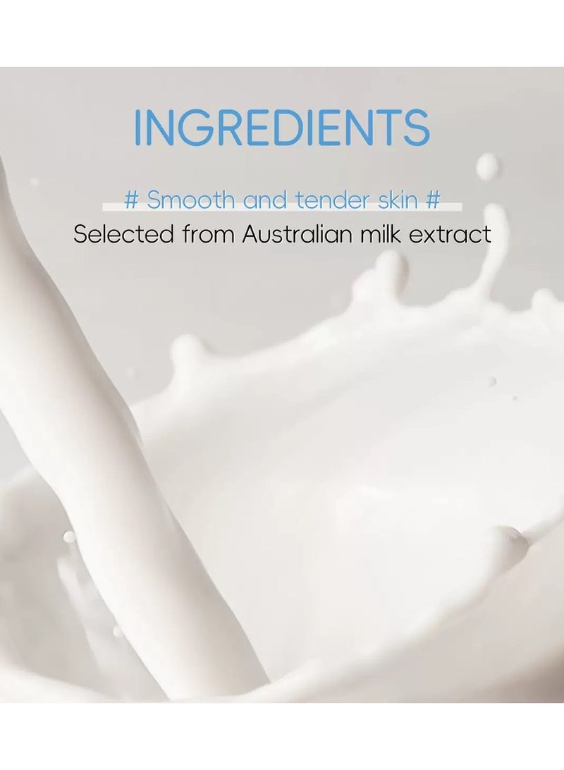 لايكو كريم تفتيح البشرة النباتي بالحليب، يرطب بعمق، يلين البشرة، لطيف بشكل طبيعي، مناسب لجميع أنواع البشرة - غير دهني، غير مُجرب على الحيوانات 55غ - Image 5