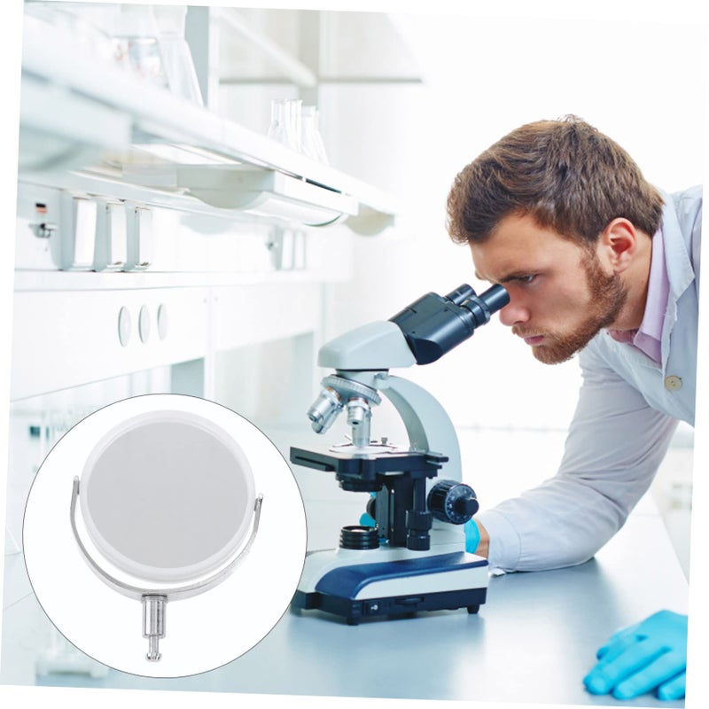 Microscope High Definition Condenser Light Gathering Reflector Mirror Stand Accessory - Image 5