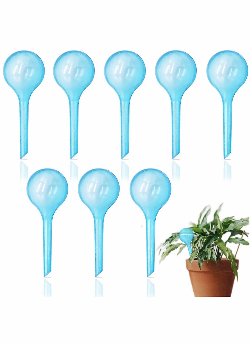 Zikra Plant Automatic Watering Globes, Plastic Bulb Type Device, Flower Self-watering Device for Garden Potted Indoor and Outdoor (8pcs, Blue) - Image 1