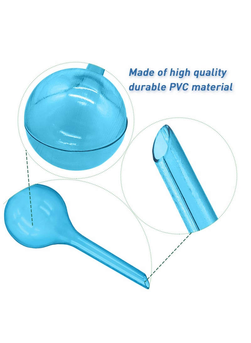 Zikra Plant Automatic Watering Globes, Plastic Bulb Type Device, Flower Self-watering Device for Garden Potted Indoor and Outdoor (8pcs, Blue) - Image 2