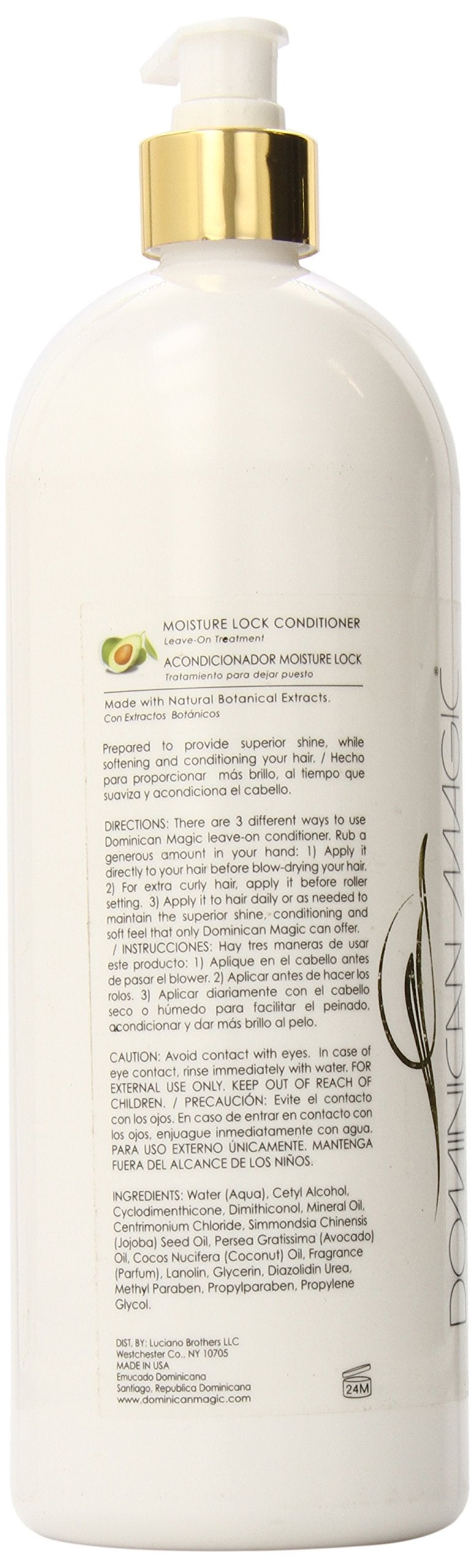 DOMINICAN MAGIC Moisture lock Leave-In Conditioner 32.oz - Image 3