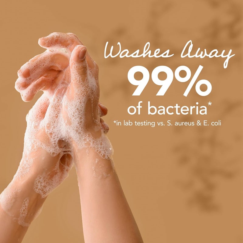 Safeguard Liquid Hand Soap, Micellar Deep Cleansing, Washes Away 99% Bacteria, Made with Natural Moisturizers, Enriched with Skin Conditioners, PH Balanced, Cozy Almond Scent 15.5 oz (Pack of 4) - Image 2