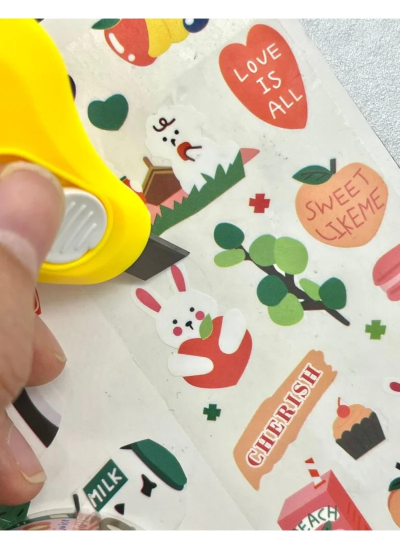 Kağıt Gemi Dükkan Paper Ship Shop Cute Traveler Teddy Bear Washi Tape / Washi Tape / Sticker / Bullet Journal / Notebook Decoration