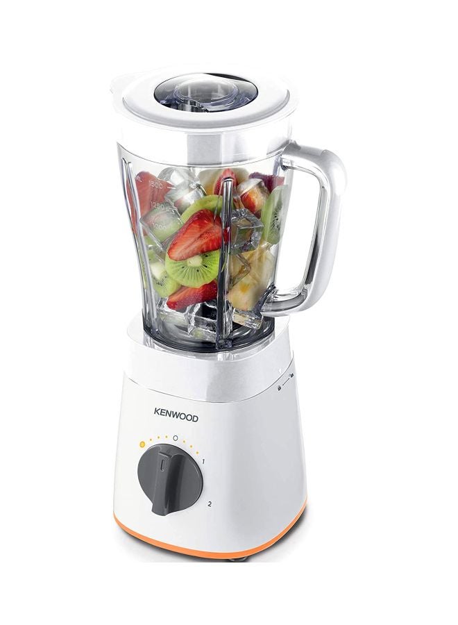KENWOOD Blender, Ice Crush Function, Multi Mill, Grinder, 2 Speeds 2 L 500 W BLP15.150WH White - Image 3