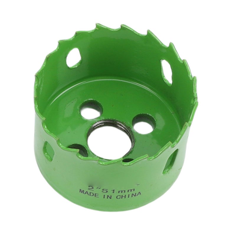 2 Inch Hole Saw With Dust Bowl For Recessed Lighting Wood Plastic Metal Drywall - Image 4