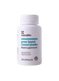 xtendlife Xtendlife  Green Lipped Mussel Powder  Extra Strength New Zealand Green Lipped Mussel 2400Mg Per Serving  For Joint Health  Inflammation Management  120 Capsules One Month Supply  - Image 2