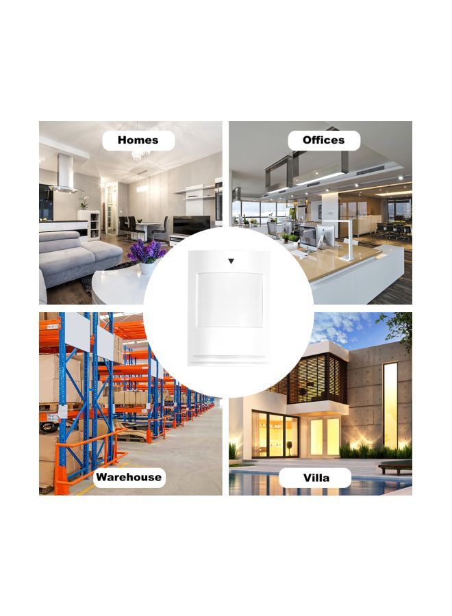 Loquat Wired Dual Infrared Detector White - Image 3