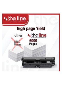 The Line The line 504A CE251A Compatible Color Toner Cartridge for HP Color Laserjet CM3525| 3525DN| 3525N| 3525X| 3530| 3530FS| 3530MF| 3530 MFP| 3520| 3520DN| 3520N| 3520X| 3525| 3525DN| 3525N| 3525X/M551N  - Image 4