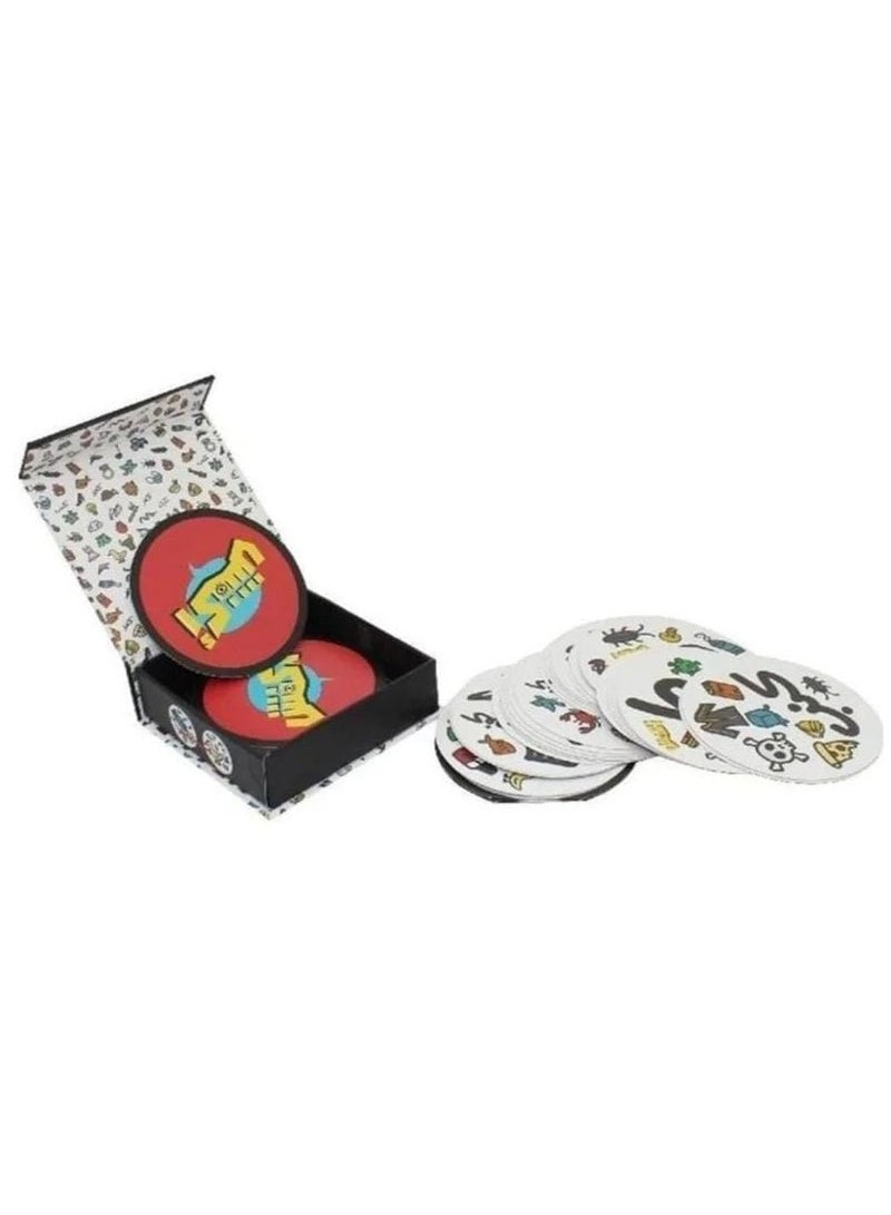 akfosh Fun Card Game 3rd Edition, Discover Matching Icons and Develop Skills, 2 to 8 Players - Image 3