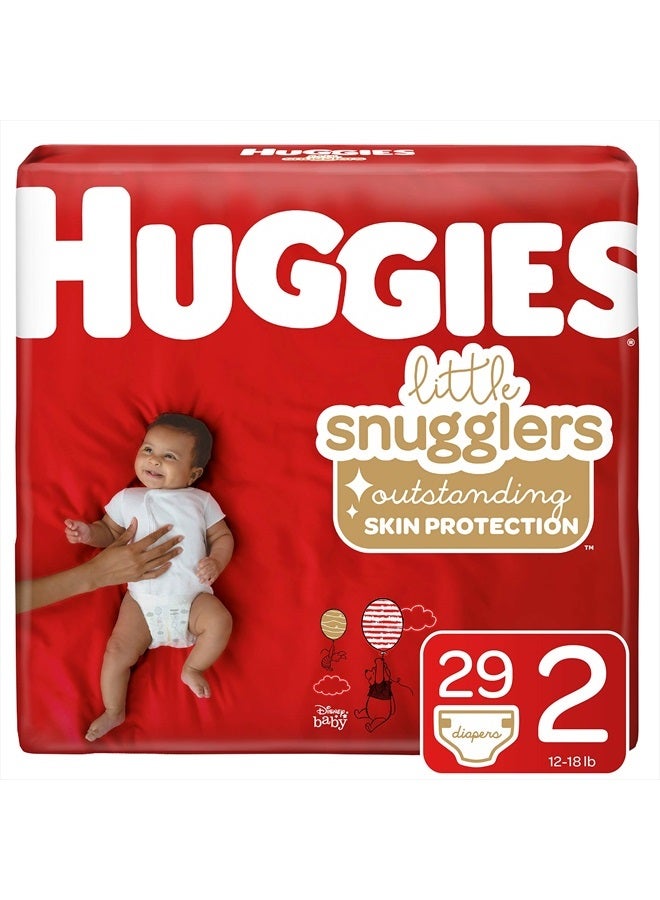 Huggies Little Snugglers Baby Diapers, Size 2, 29 Ct - Image 1