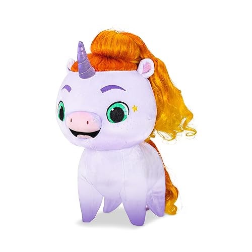 Basic Fun Not Quite Narwhal Ollie Jinglehooves 12 Plushie Soft Huggable Material Great Hair Play - Image 1