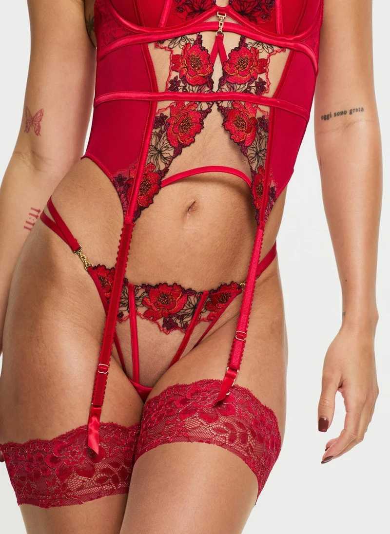 Ann Summers Ann Summers Caged Rose Padded Basque
