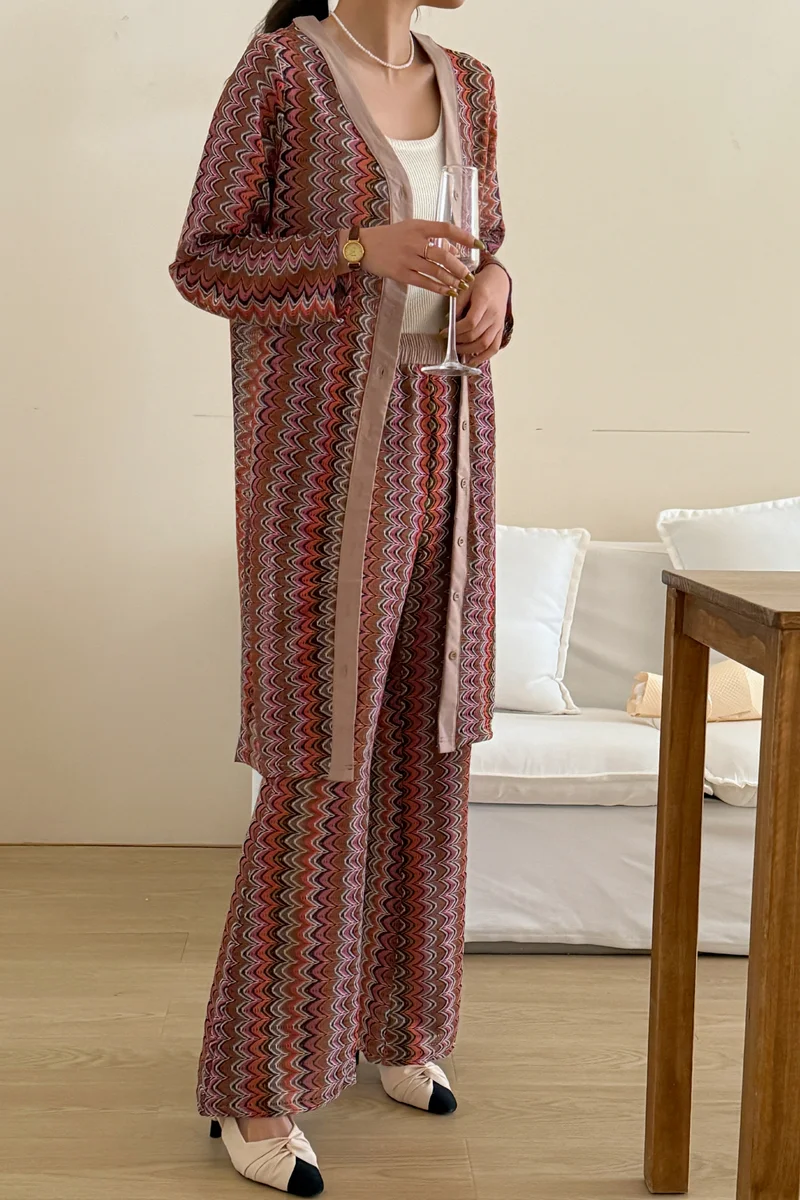 Hassal Two Piece Crochet Suit