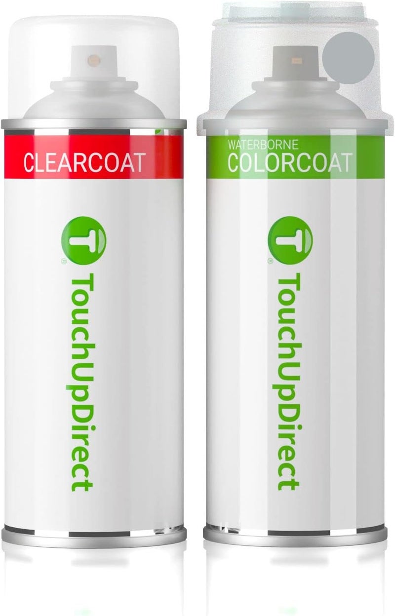 TouchUpDirect 1J9 Celestial Silver Metallic Compatible with Toyota Exact Match Touch Up Paint Aerosol - Essential Kit - Image 1