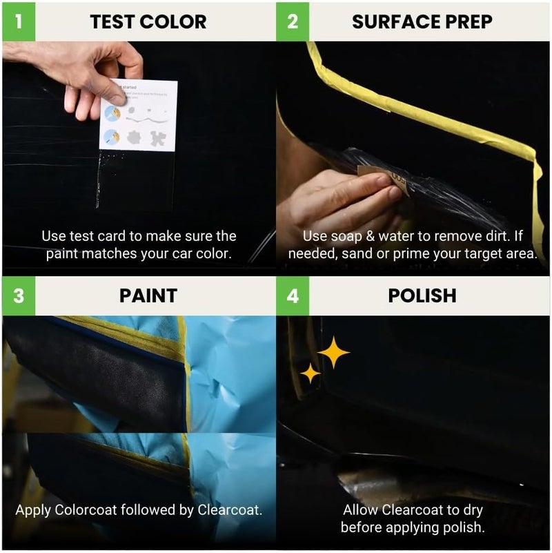 TouchUpDirect 1J9 Celestial Silver Metallic Compatible with Toyota Exact Match Touch Up Paint Aerosol - Essential Kit - Image 5