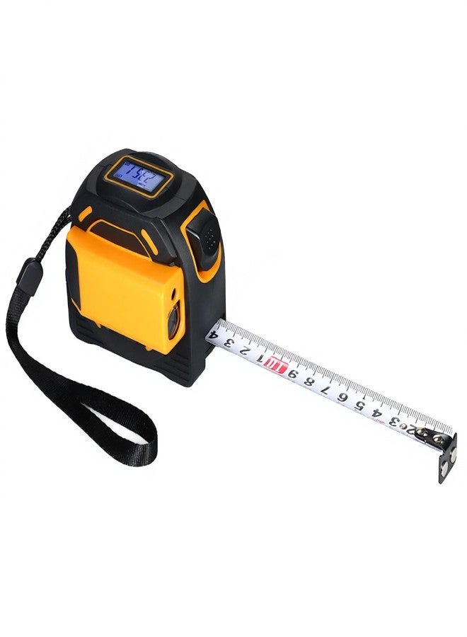 SNDWAY Digital Distance Meter Rangefinder Handheld Infrared Range Finder 2 in 1 5m Measuring Tape 60m Ruler with LCD Display - Image 1