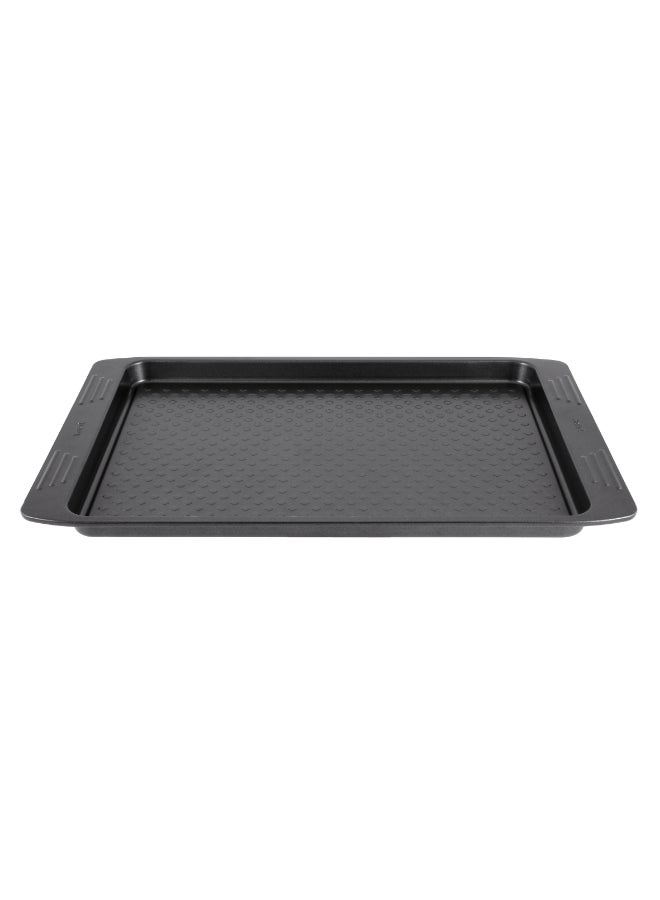 تيفال TEFAL مجموعة أدوات خبز | طقم سهل الإمساك من 3 قطع: قالب مافن 12 قطعة 26.5x39.5 سم/ صينية خبز 29.5x41 سم/ قالب سبرينغ فورم 25 سم | فولاذ كربوني | طلاء غير لاصق | سهولة التنظيف | رمادي داكن | ضمان لمدة سنتين | J162S385 - Image 2