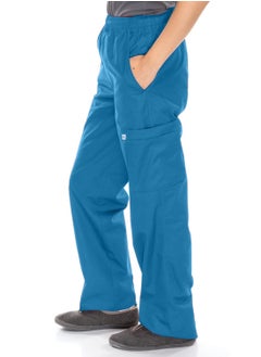 Meridian Meridian Lab Uniforms Tailored Fit Classic cargo Scrub Pants Sporty and Comfy Full Elastic Scrub Pant Full Elastic Waistband Jogger for Men and Women  - Image 3