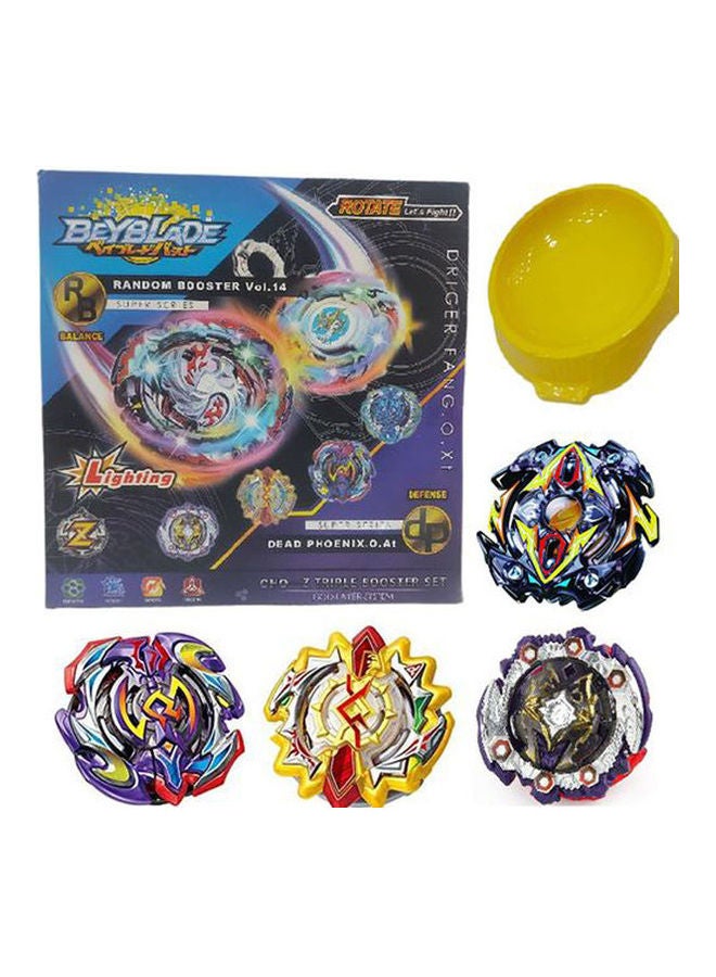 BeyBlade Burst 4 Pcs Metal Fusion Gyro 316ginch