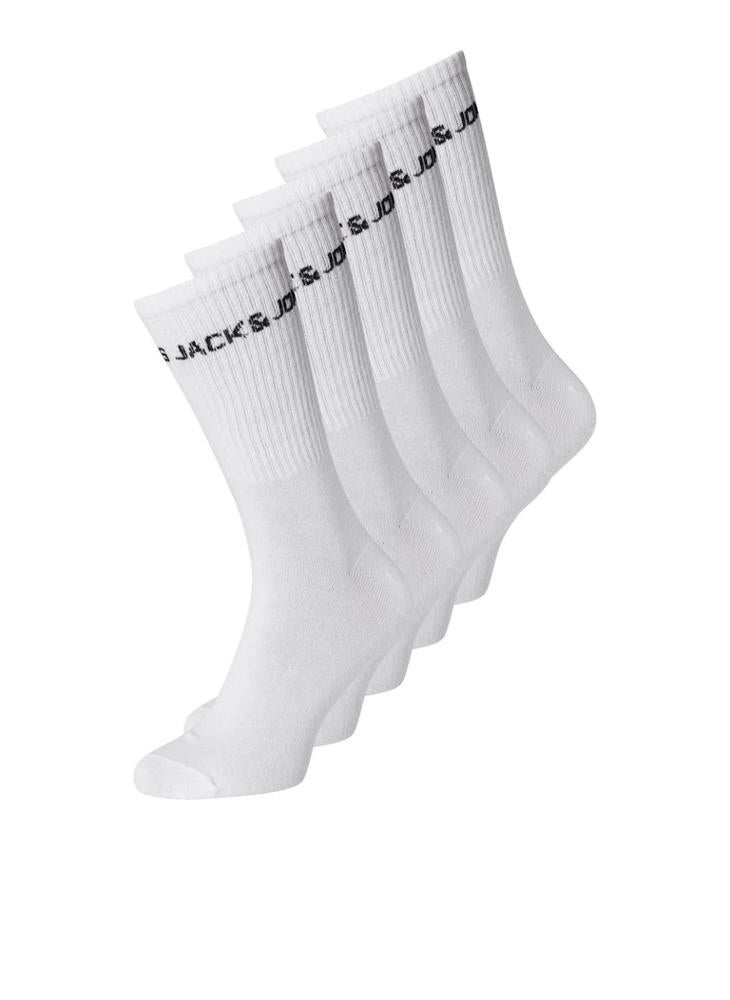 Jack & Jones Junior - 5 Pack Logo Socks - Image 1