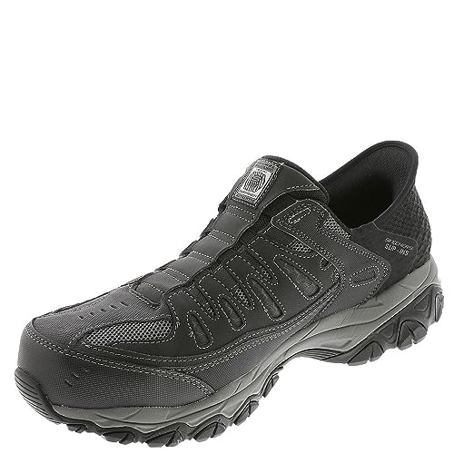 Skechers Men's Hands Free Slip-Ins Cankton-Faison ST Industrial Shoe, BLK, 10.5 - Image 5