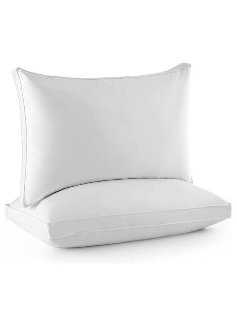 Soft, luxurious, hotel-friendly pillow (feels like feathers). It forms with you and comes down when you sleep Then it comes back beautiful in the morning (size 50 * 75 cm).