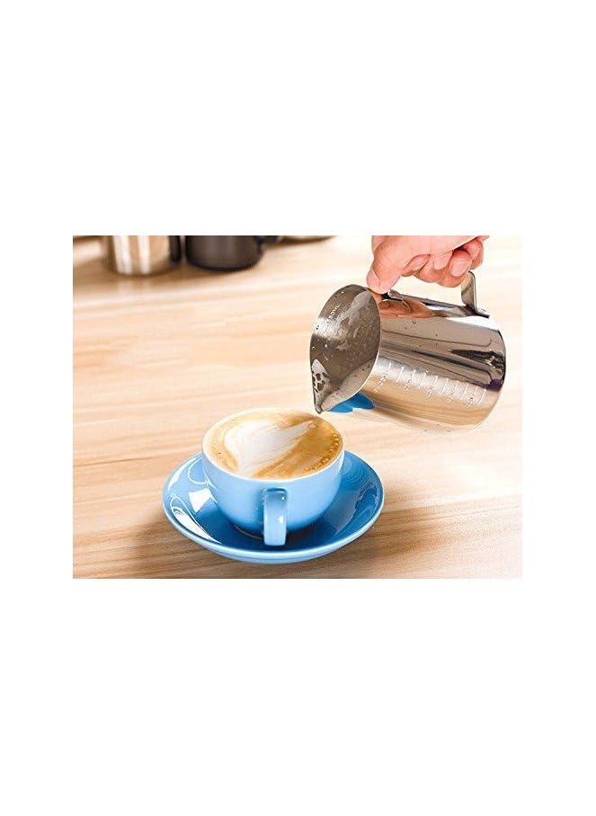Generic Stainless Steel Milk Frothing Pitcher 350ml  - Image 4