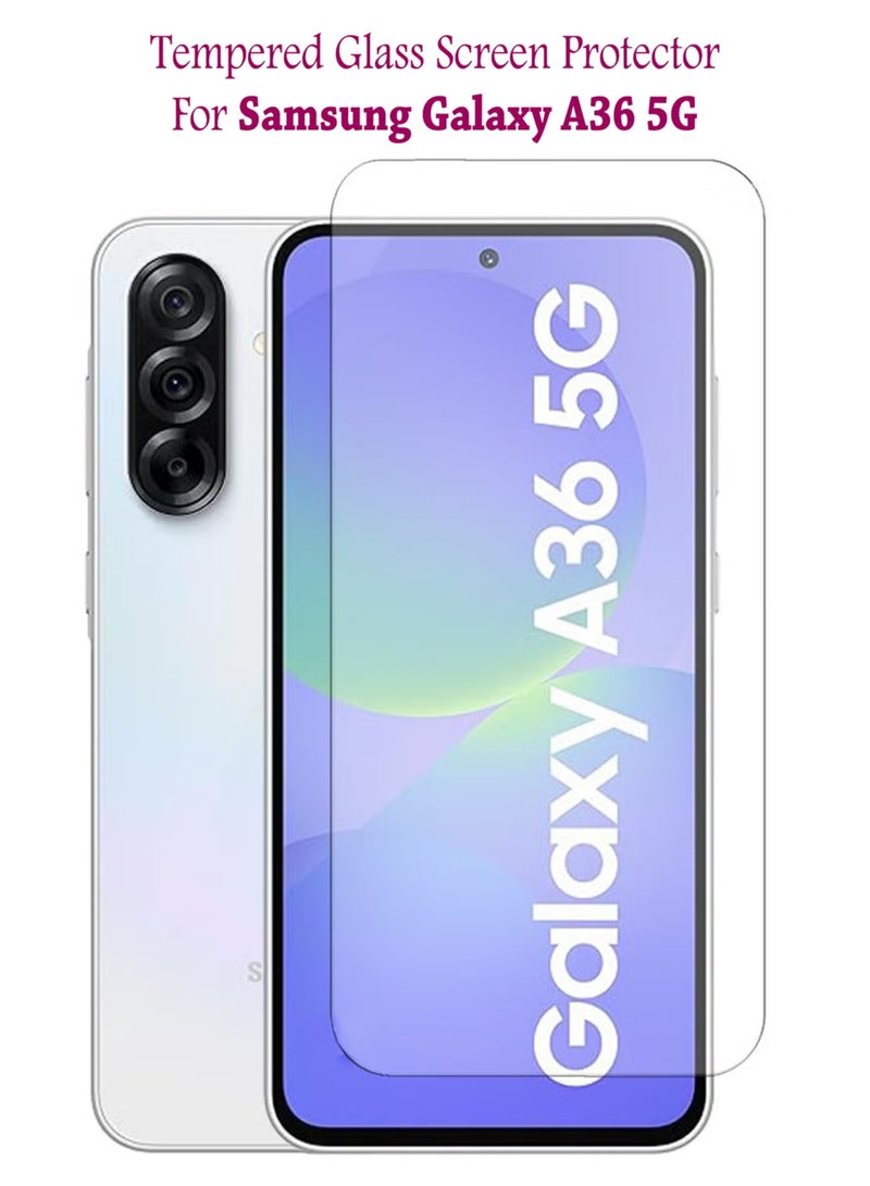 Samsung Galaxy A36 5G Tempered Glass Screen Protector For Samsung Galaxy A36 5G - Image 1