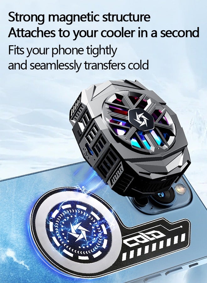 Magnetic Phone Adapter Plate with Strong Adhesive for Phone Coolers Universal Fit for iPhone or Android  - Image 5