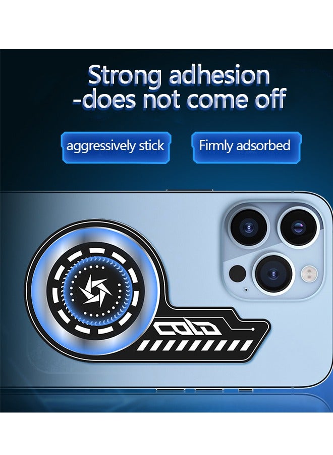 Magnetic Phone Adapter Plate with Strong Adhesive for Phone Coolers Universal Fit for iPhone or Android  - Image 1