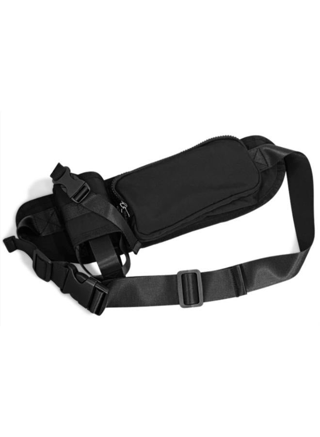 Adjustable Belt Bag Waterproof Running Bag Hiking Waist Pack with Water Bottle Holder - Image 3