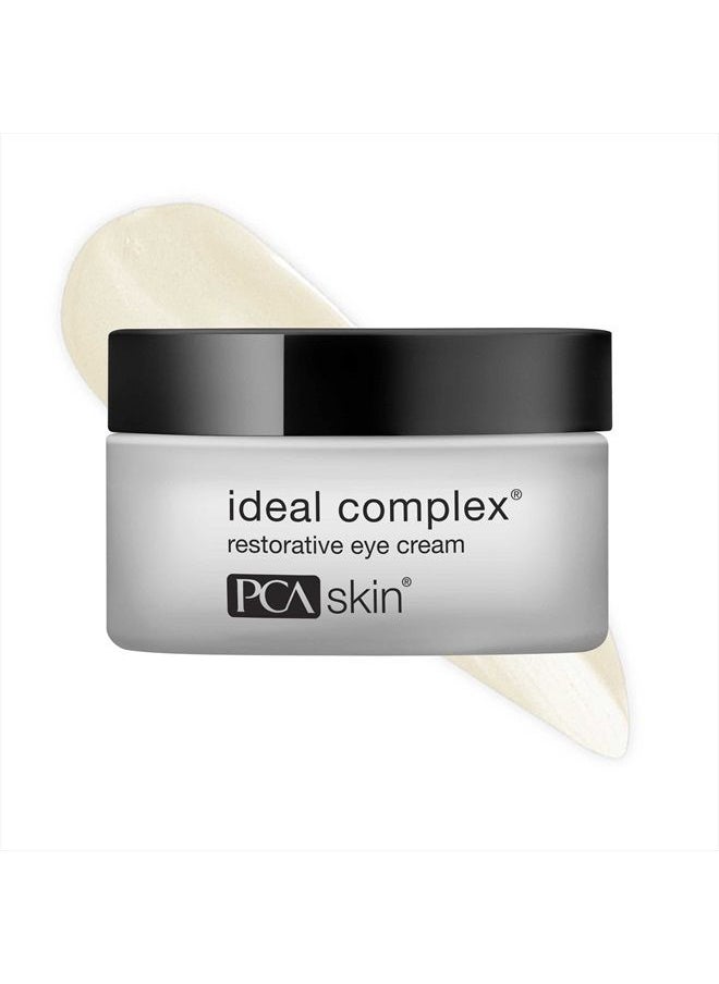 PCA SKIN Ideal Complex Restorative Eye Cream - Anti Aging Brightening Eye Treatment for Dark Circles, Puffiness, Fine Lines & Wrinkles (0.5 oz)  - Image 1