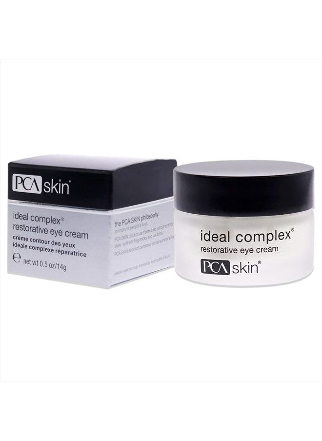 PCA SKIN Ideal Complex Restorative Eye Cream - Anti Aging Brightening Eye Treatment for Dark Circles, Puffiness, Fine Lines & Wrinkles (0.5 oz)  - Image 4