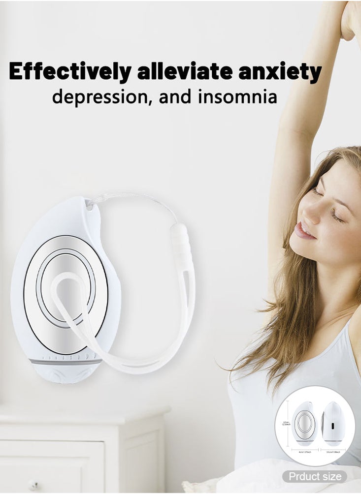 Handheld Sleep Aid Device - Portable Microcurrent Sleeping Instrument for Improved Sleep, Mood and Focus Instantly