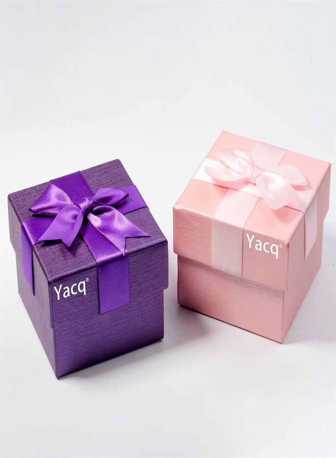 YACQ أقراط YACQ النسائية بتصميم الدعسوقة - خالية من الرصاص والنيكل - مجوهرات من المينا والكريستال - نصف بوصة - أحمر - Image 5