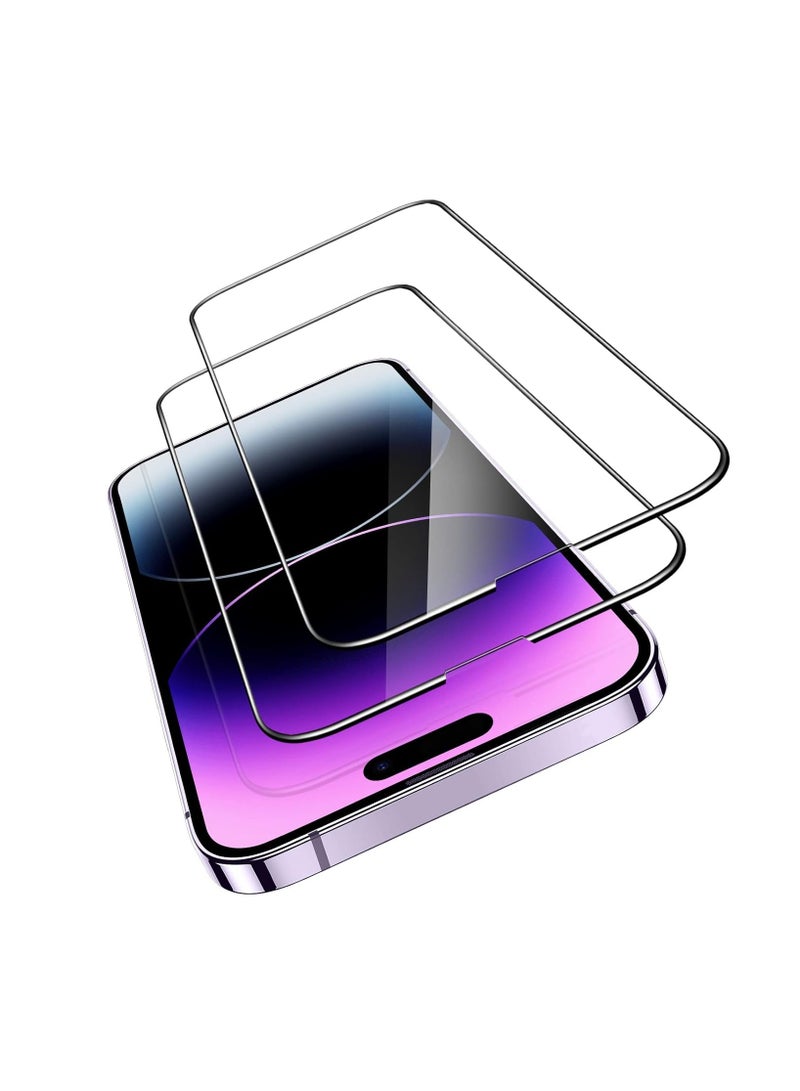 AS2 iPhone 14 Pro Max tempered glass Clear Screen protector -  6.7 inch (2 Pack Set) - Image 1