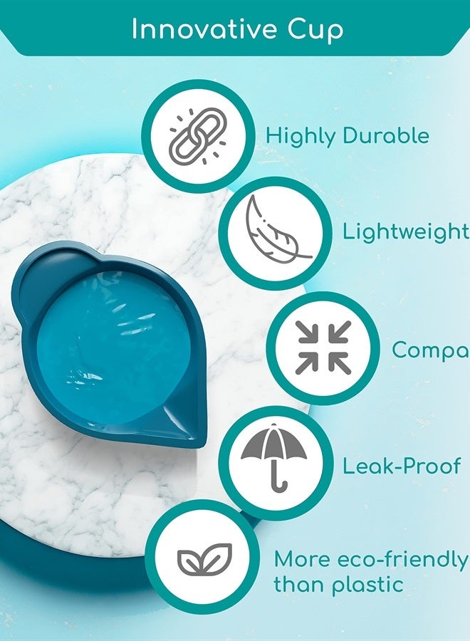 Medi Grade Nose Waxing Kit for Men & Women With 50x Nose Wax Sticks. 100g Nose Hair Wax Kit Including Skin Tape, Tweezers, Towel, Microwavable Cup & Storage Bag - Easy & Safe Nose Hair Remover For Men - Image 4