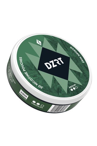 DZRT Garden Mint 6mg Nicotine Pouches – Fresh Herbal Mint Sensation - view 3