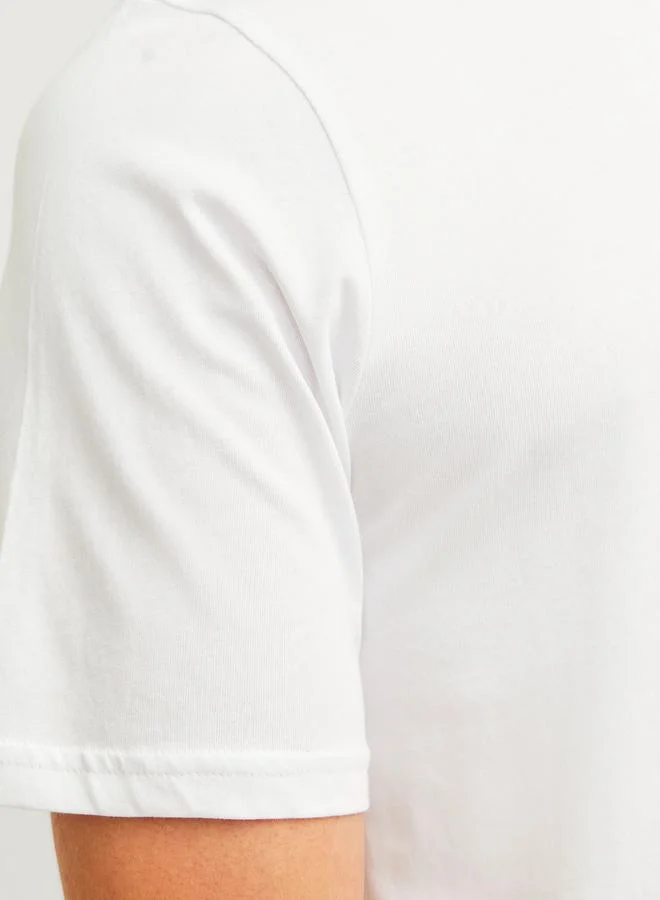 JJ Rebel Manhattan Print Crew Neck T-Shirt