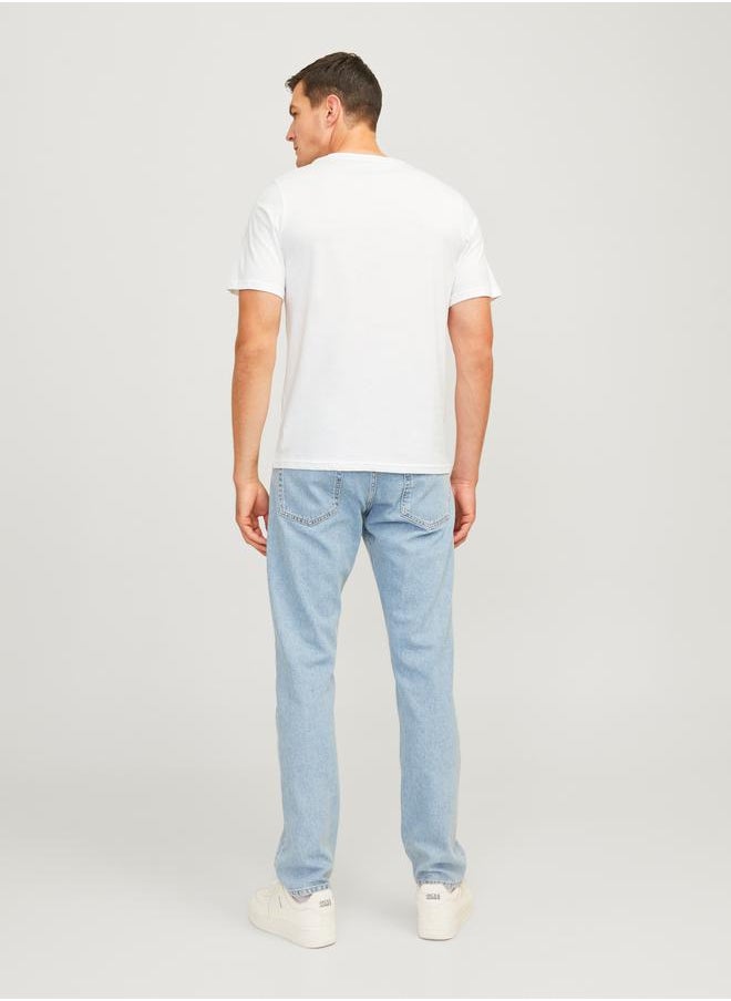 JJ Rebel - Manhattan Print Crew Neck T-Shirt - Image 1