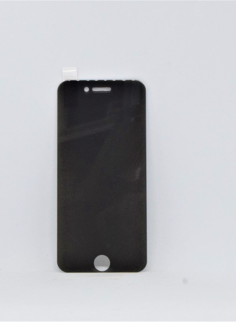 BORTONY Privacy Tempered Glass Screen Protector For Apple iPhone 6s Black - Image 1