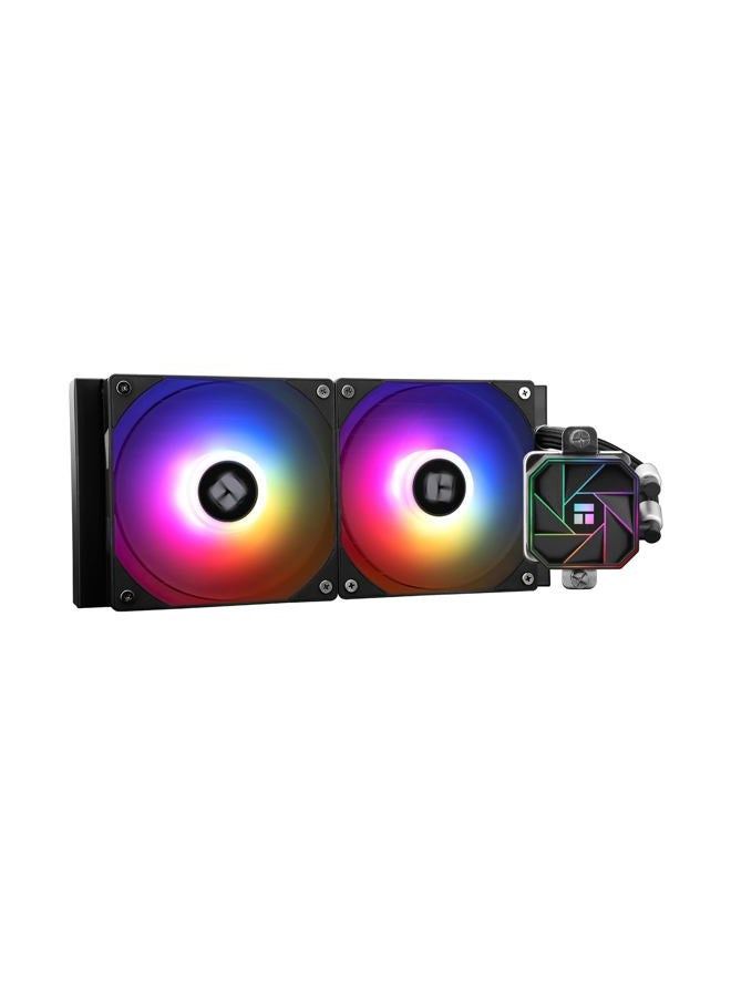 Thermalright Aqua Elite 240 V3 Aio CPU Cooler,240 Liquid Cooling Row,ARGB PWM Cooler Fans,for Intel LGA1150/1151/1155/1156/1200/2011/1700,AMD:AM4/AM5,PC Cooler Aio - Image 1