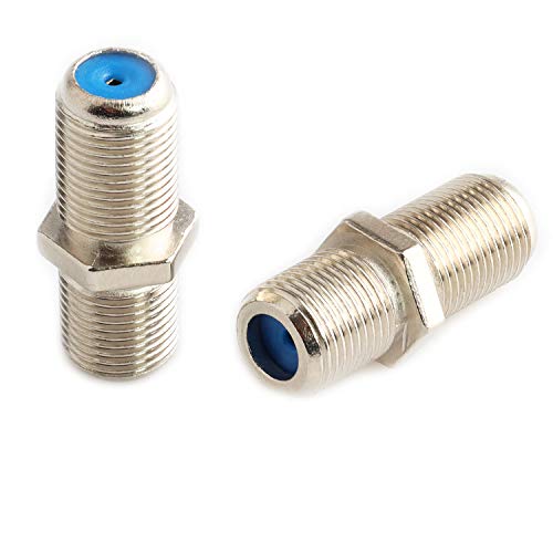 Pasow F81 Barrel Connectors High Frequency 3GHz Female to Female F-Type Adapter Couplers (20 pcs, Silver) - Image 4