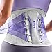 FREETOO Back Brace for Lower Back Pain Women with Bionic Support System Adjustable Knitted Lumbar Support Belt for men women Breathable Mesh Design with Lumbar Padfor Herniated DiscSciaticaScoliosis - Image 1