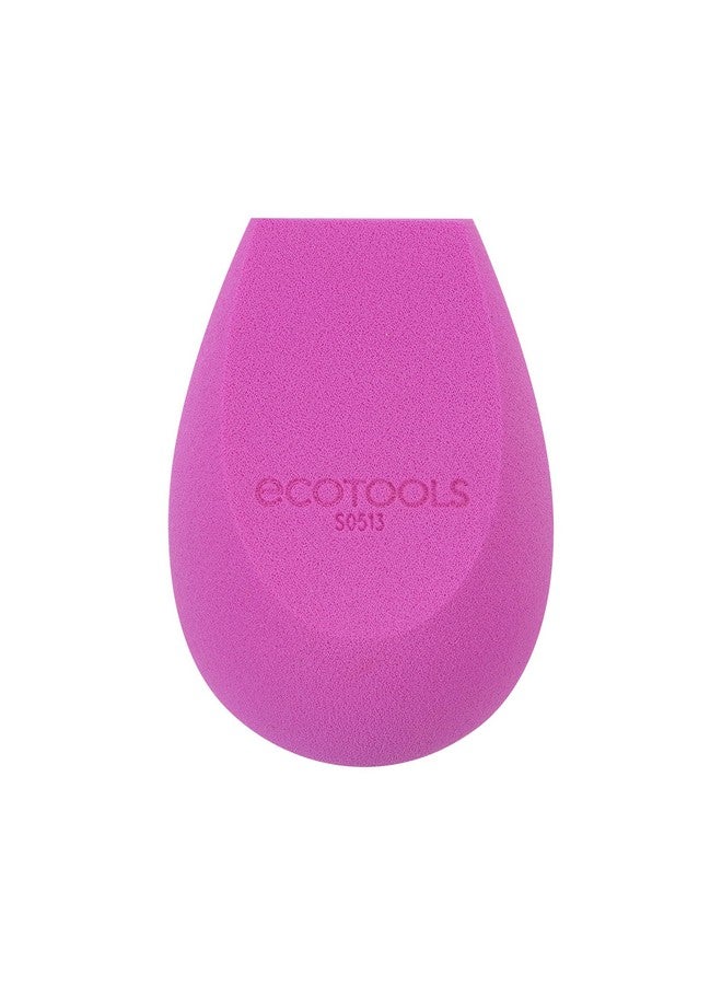 Ecotools Bioblender Makeup Sponge Compostable Makeup Blending Sponge Ecofriendly For Liquid & Cream Foundation Base Makeup Coverage Cruelty Free Latex Free & Vegan Purple 1 Count - Image 2