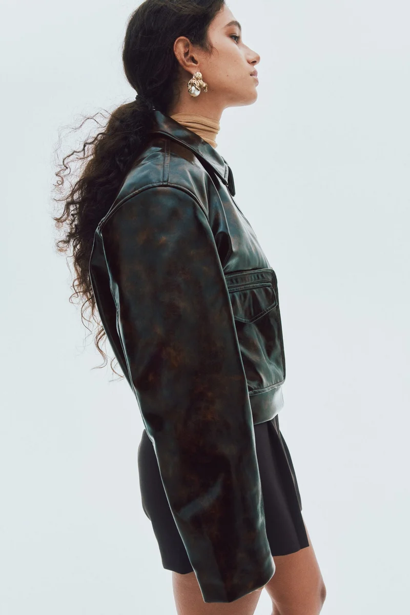 اتش اند ام جاكيت فضفاض