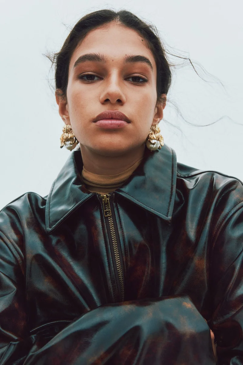 اتش اند ام جاكيت فضفاض